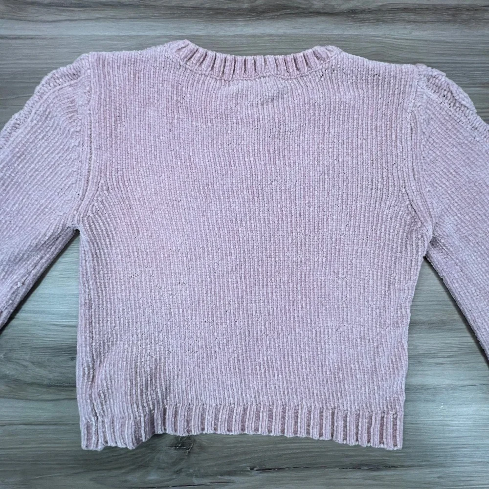 Jessica‎ Simpson M Knit Sweater Top Pink coquette cottagecore preppy boho Y2K
